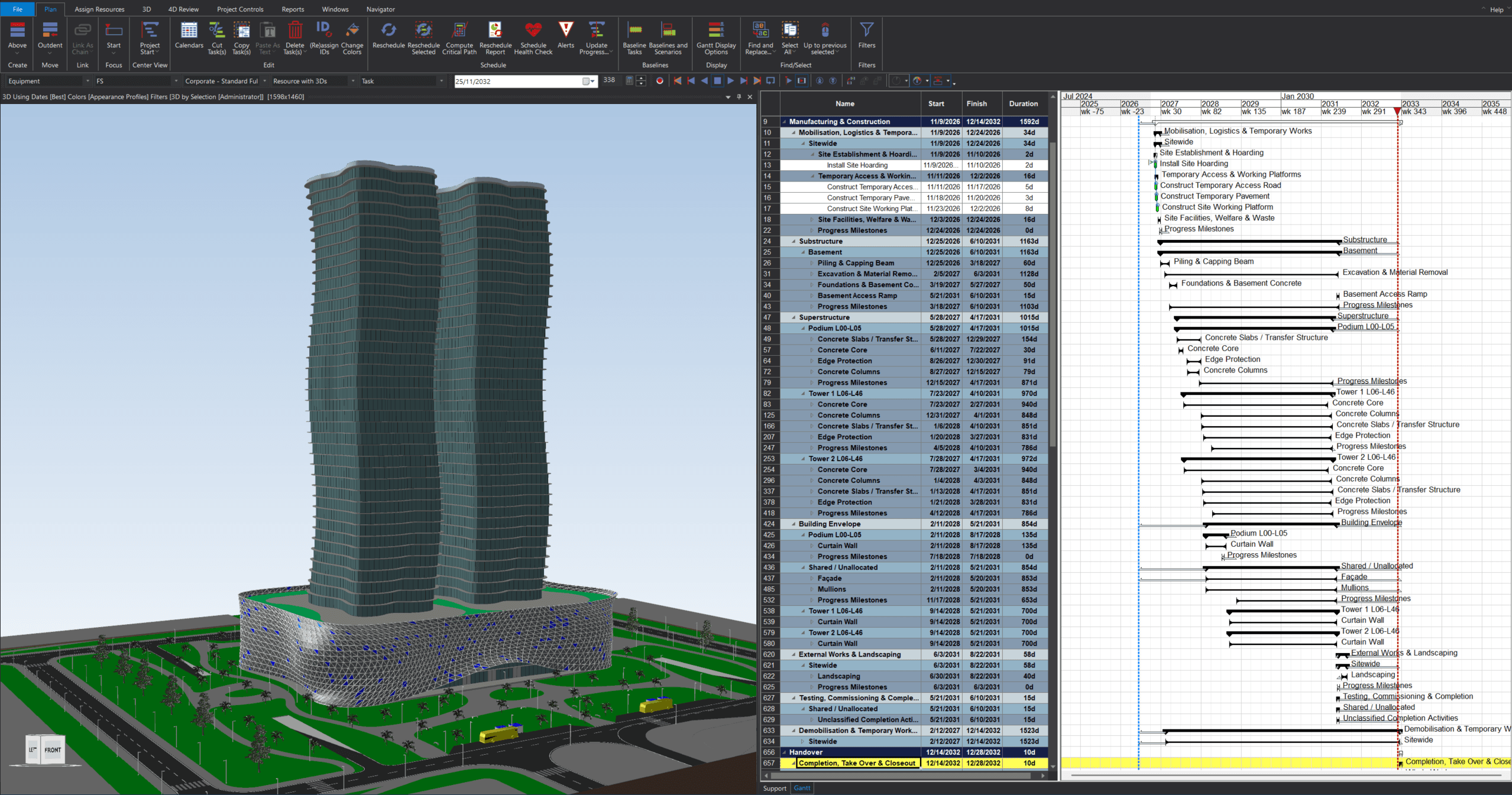 EverythingPM 4D construction sequence visualisation
